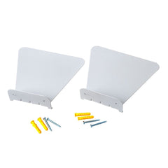 2PCS Modern Floating Book Shelf