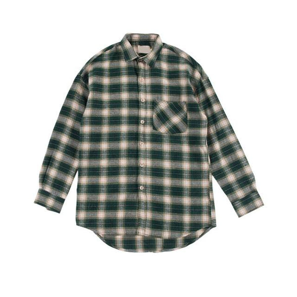 Plaid Flannel Longsleeve Shirt