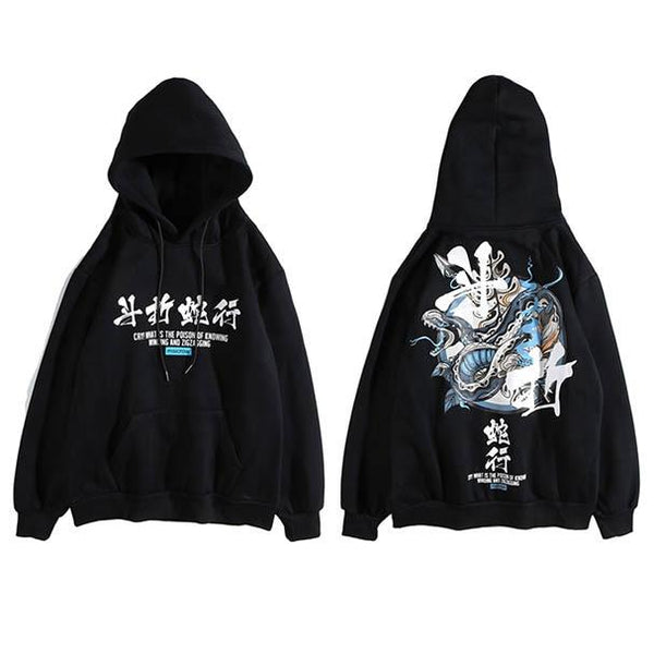 Oriental Snake Hoodie