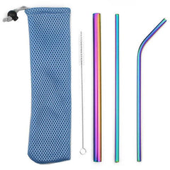5PC Stainless Steel Straw
