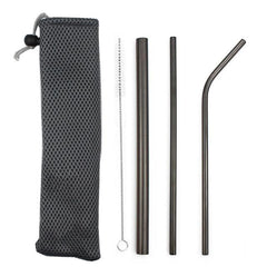 5PC Stainless Steel Straw