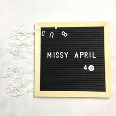 Felt Letter Board
