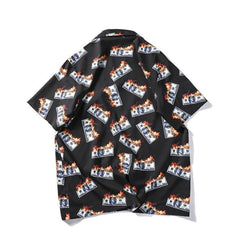 Burning Dollar Hawaiian Shirt