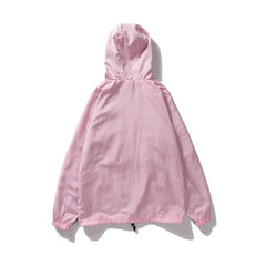 Off-shoulder Color Block Patchwork Jacket