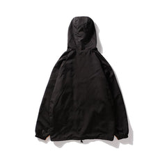 Off-shoulder Color Block Patchwork Jacket