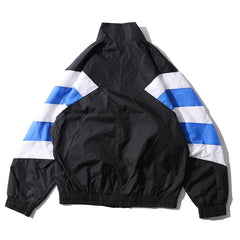 Color Block Mesh Lined Jacket