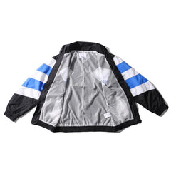 Color Block Mesh Lined Jacket