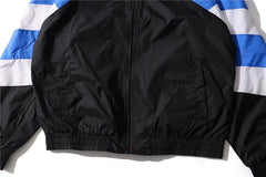 Color Block Mesh Lined Jacket