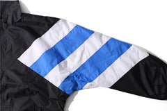 Color Block Mesh Lined Jacket