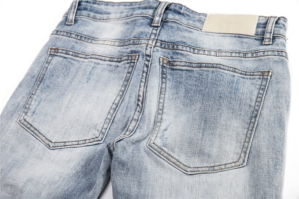 Destroyed Ankle Jeans