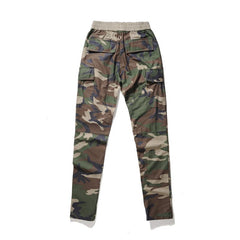 Elastic Waist Camouflage Pants