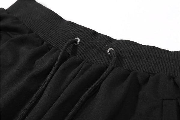 Flame Print Beach Shorts