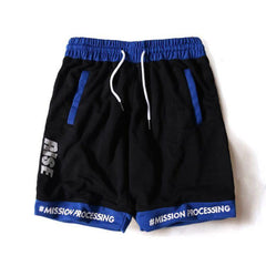 Printed Elastic Casual Shorts