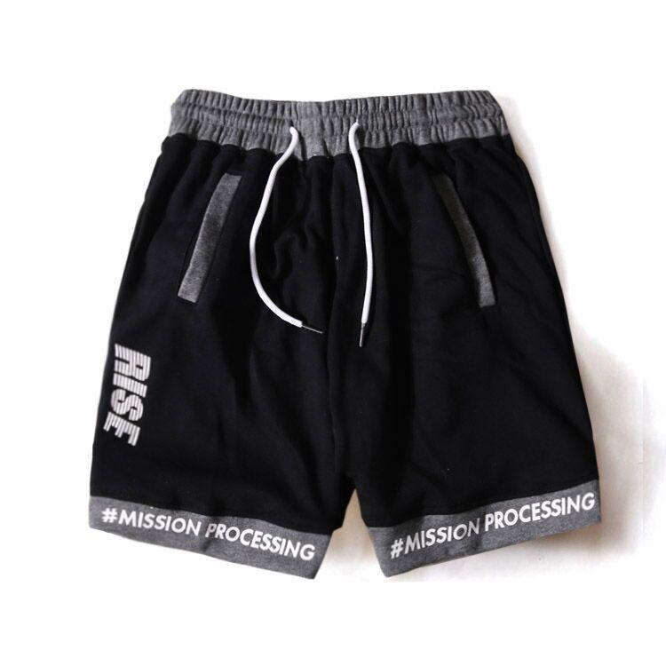 Printed Elastic Casual Shorts