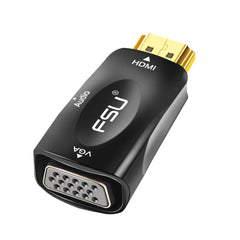 HDMI to VGA Converter Adapter with Audio Cable
