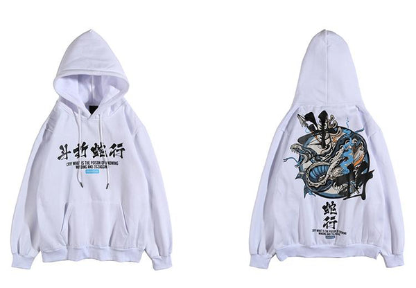 Oriental Snake Hoodie