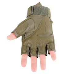 Tactical Fingerless Hard Knuckle Gloves