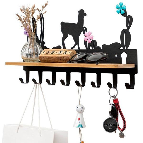Nordic Style Wrought Iron Coat Rack