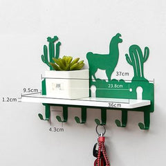 Nordic Style Wrought Iron Coat Rack