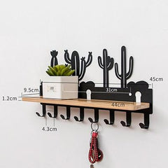 Nordic Style Wrought Iron Coat Rack