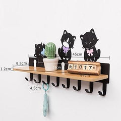 Nordic Style Wrought Iron Coat Rack