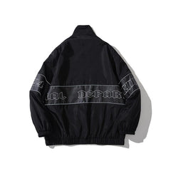 Colour Block Patchwork Windbreaker Jacket