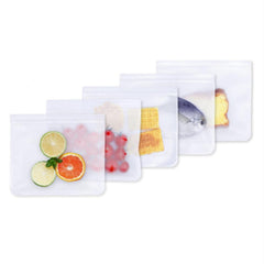 1PC Reusable Silicone Food Storage Bag
