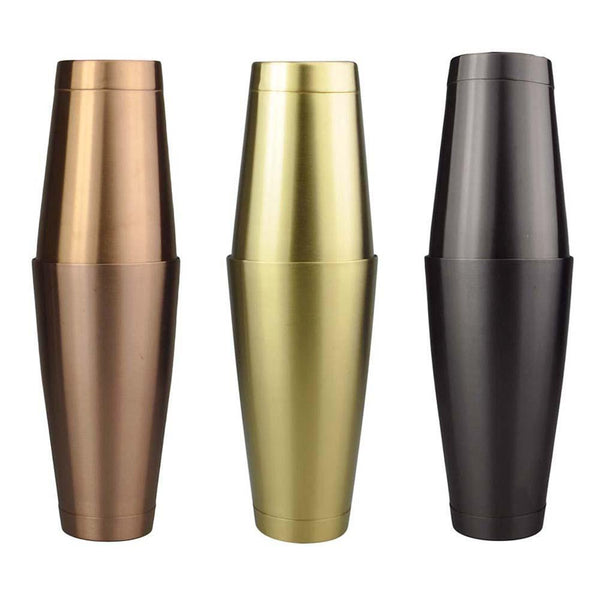 2PC American Style Boston Cocktail Shaker