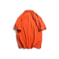 Solid Color Polo Shirt