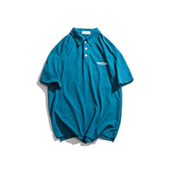Solid Color Polo Shirt
