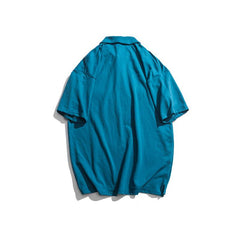 Solid Color Polo Shirt