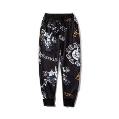 Vintage Print Sweatpants