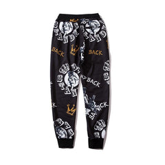 Vintage Print Sweatpants
