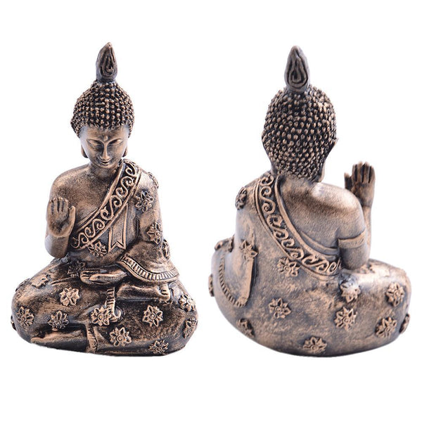 Meditating Buddha Garden Statue