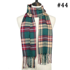 Red & Green Modern Soft Winter Scarf
