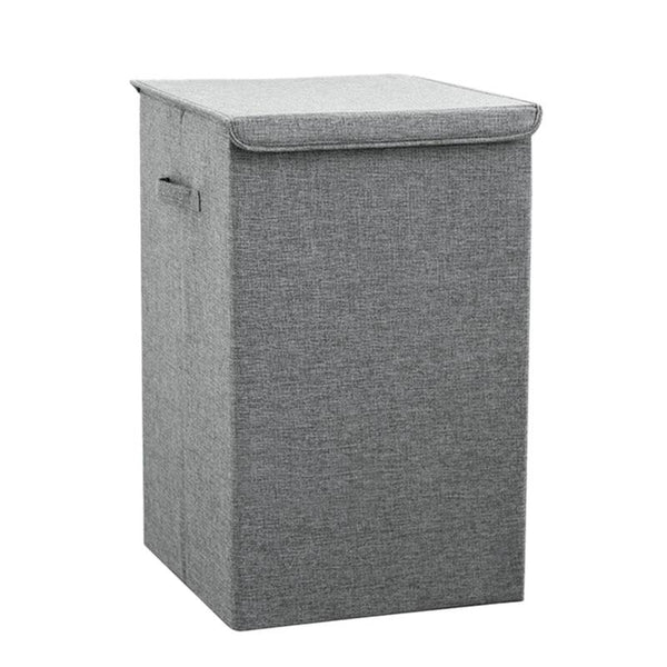 Cotton Laundry Basket with Cover