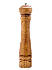 Manual Pepper Grinder Oak Wood Salt And Pepper Mill Multi-purpose Cruet 5" 8" 10" Kitchen Tool With Ceramic Grinder