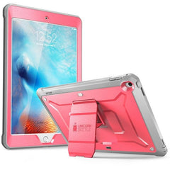 Heavy Duty iPad 9.7" (2017/2018) Case with Built-in Screen Protector