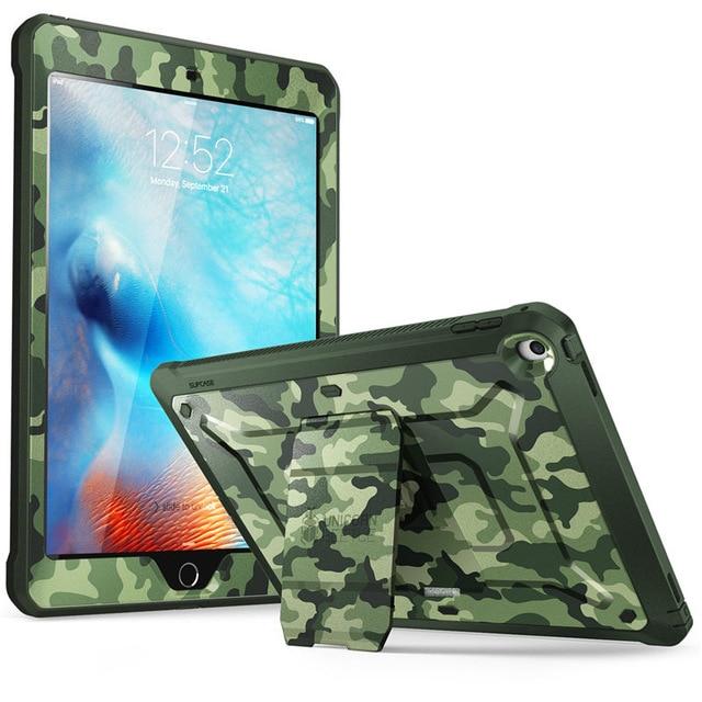 Heavy Duty iPad 9.7" (2017/2018) Case with Built-in Screen Protector