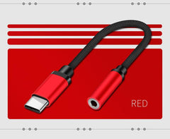 Type-C to 3.5mm AUX Headphone Jack Pro Audio Cable