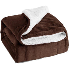 Sherpa Lambskin Double-layer Weighted Blanket