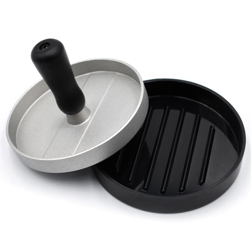 Round Shape Aluminum Hamburger Press