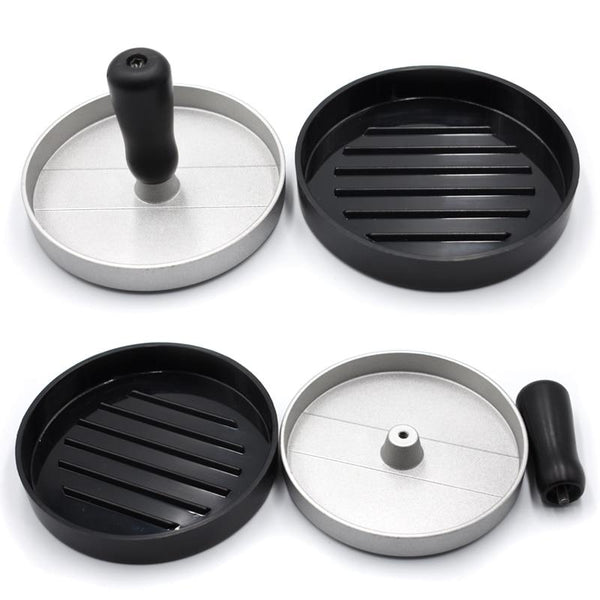 Round Shape Aluminum Hamburger Press