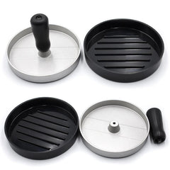 Round Shape Aluminum Hamburger Press