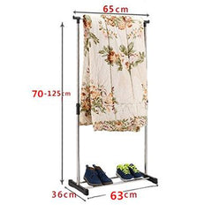 Stainless Steel Adjustable Clothes Hanging Rack
