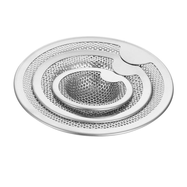 3 Size Stainless Steel Sink Strainer