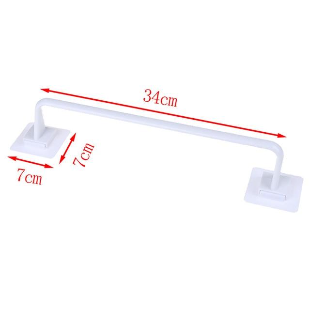 Self Adhesive Wall Mounted Bathroom Towel Bar