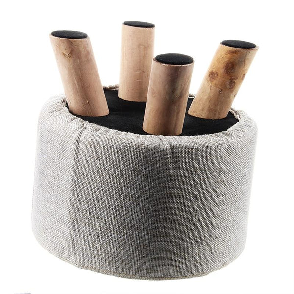 Modern Round Pouffe Footstool