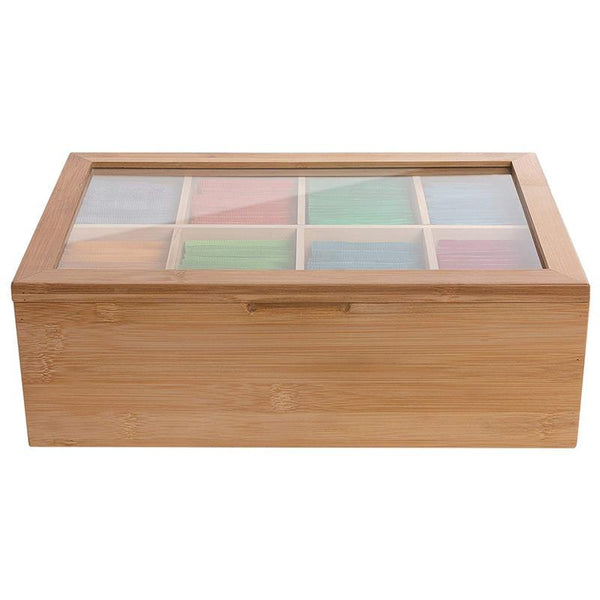 Multi-functional Wooden Tea Box