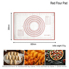 Adjustable Stainless Steel Rolling Pin Dough Mat Dough Roller 4 Removable Adjustable Thickness Rings Pizza Pastry Pie Baking